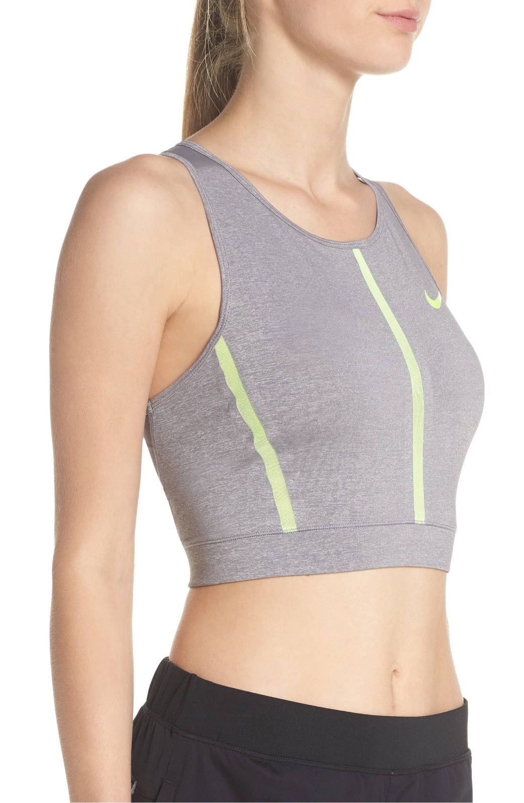 Nike Pro HyperCool Mesh Racerback Cropped Tank Top, 889627, Size S, MSRP $55