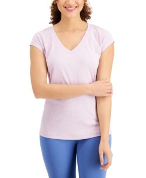 Ideology Rapidry Heathered Performance T-Shirt, Women’s X-small purple