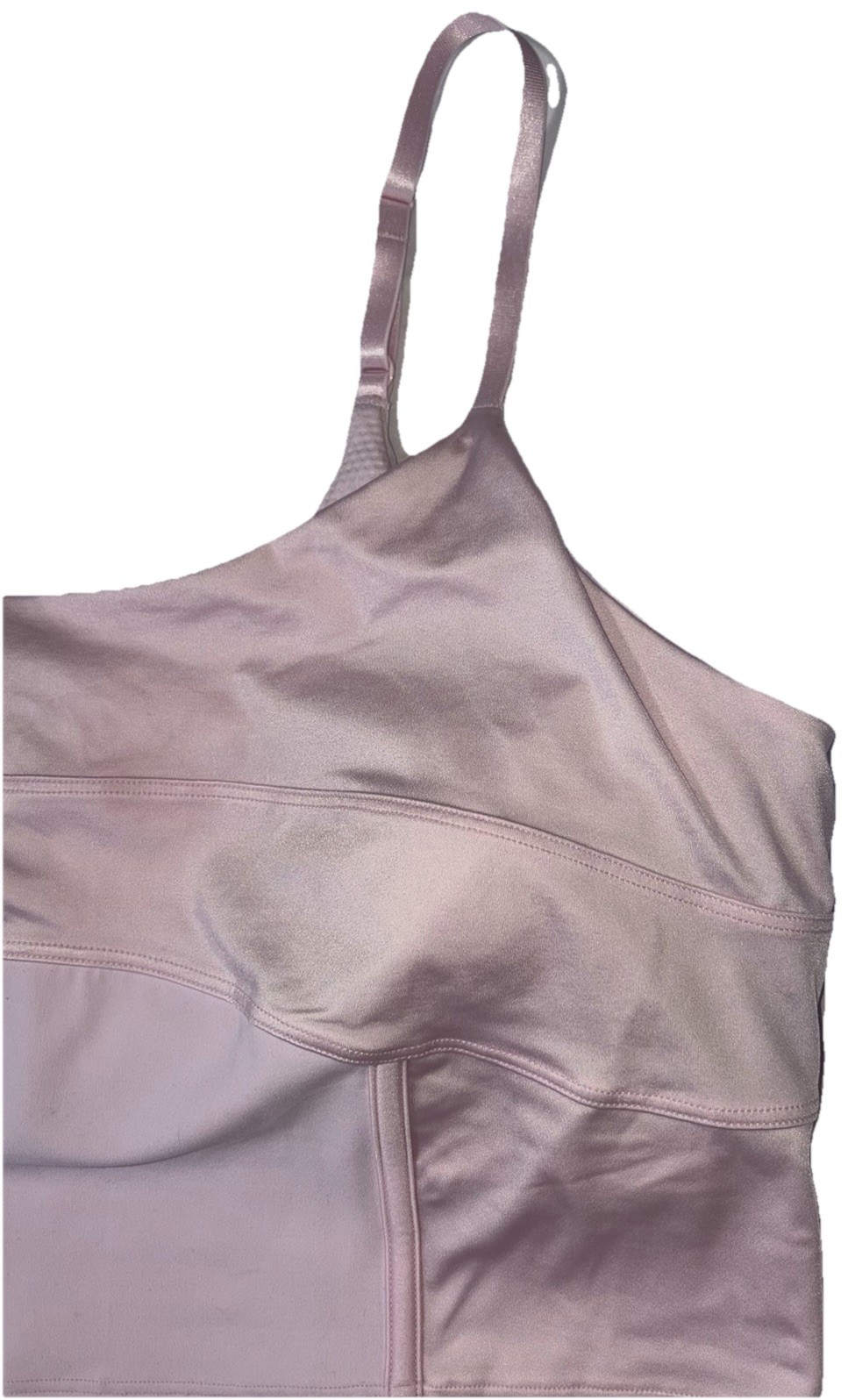 NWT💖LULULEMON💖SIZE 12💖ALIGN TANK C/D*SATIN💖ADJUSTS💖AUTHENTIC💖BLISSFUL PINK