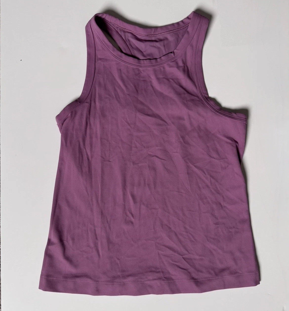 Lululemon Align Waist Length Racerback Tank Top Nulu Velvet Dust