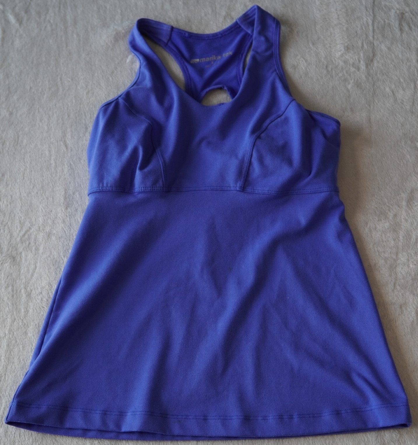 Marika Tek Women’s Size S Blue Racerback Athletic Tank
