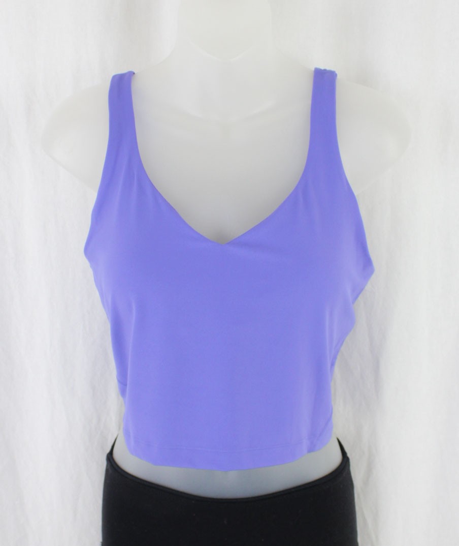 Lululemon Women’s Purple Padded Athletic Align Tank Top Size 10