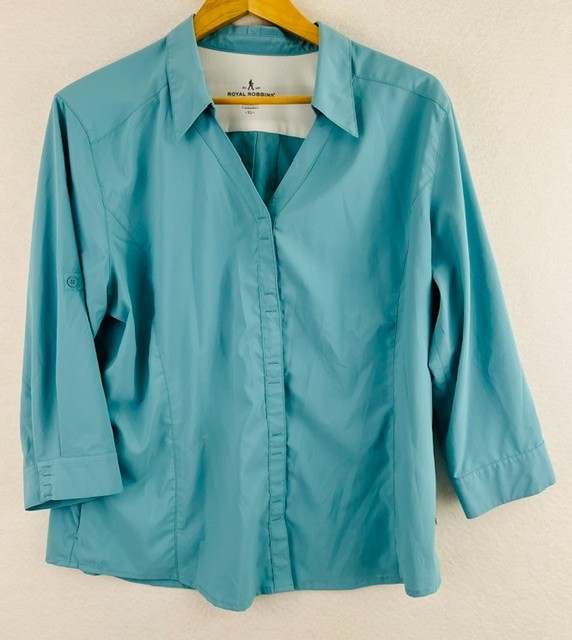 Womans Royal Robbins Hiking Shirt XL