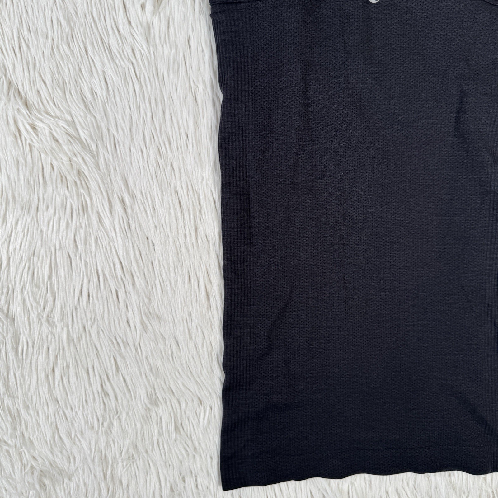 Lululemon Black Wide Strap Compression Performance Tank Top Women’s Size **6