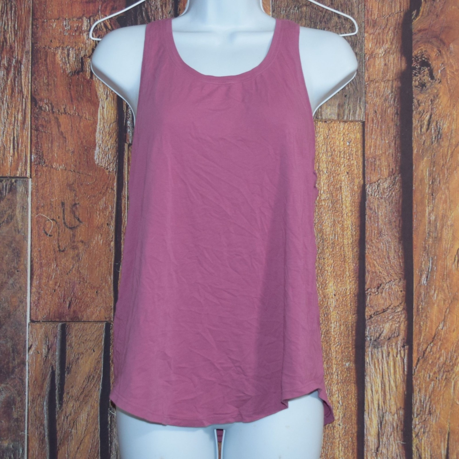 Lululemon Women’s Sz 4 Manifesto Script Burnout Racerback Tank Top Shirt