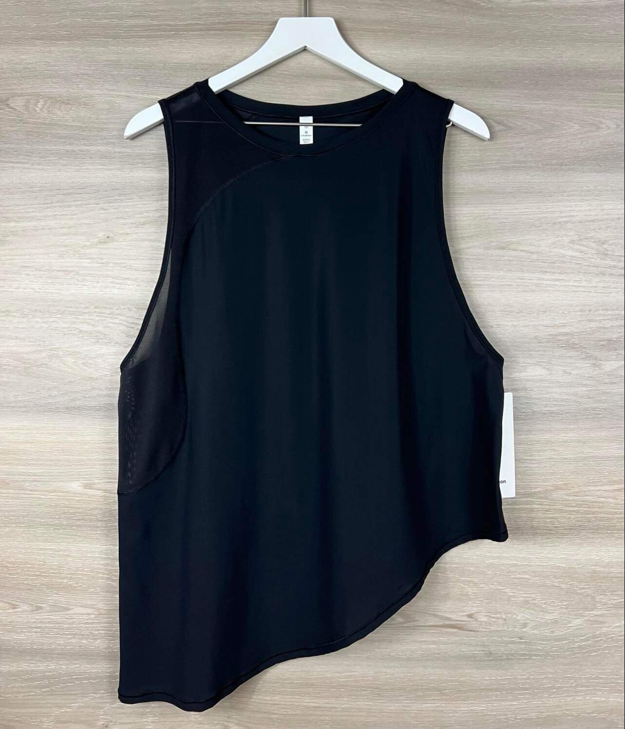 Lululemon Strength In Stance Tank Size 10 Black BLK 77898