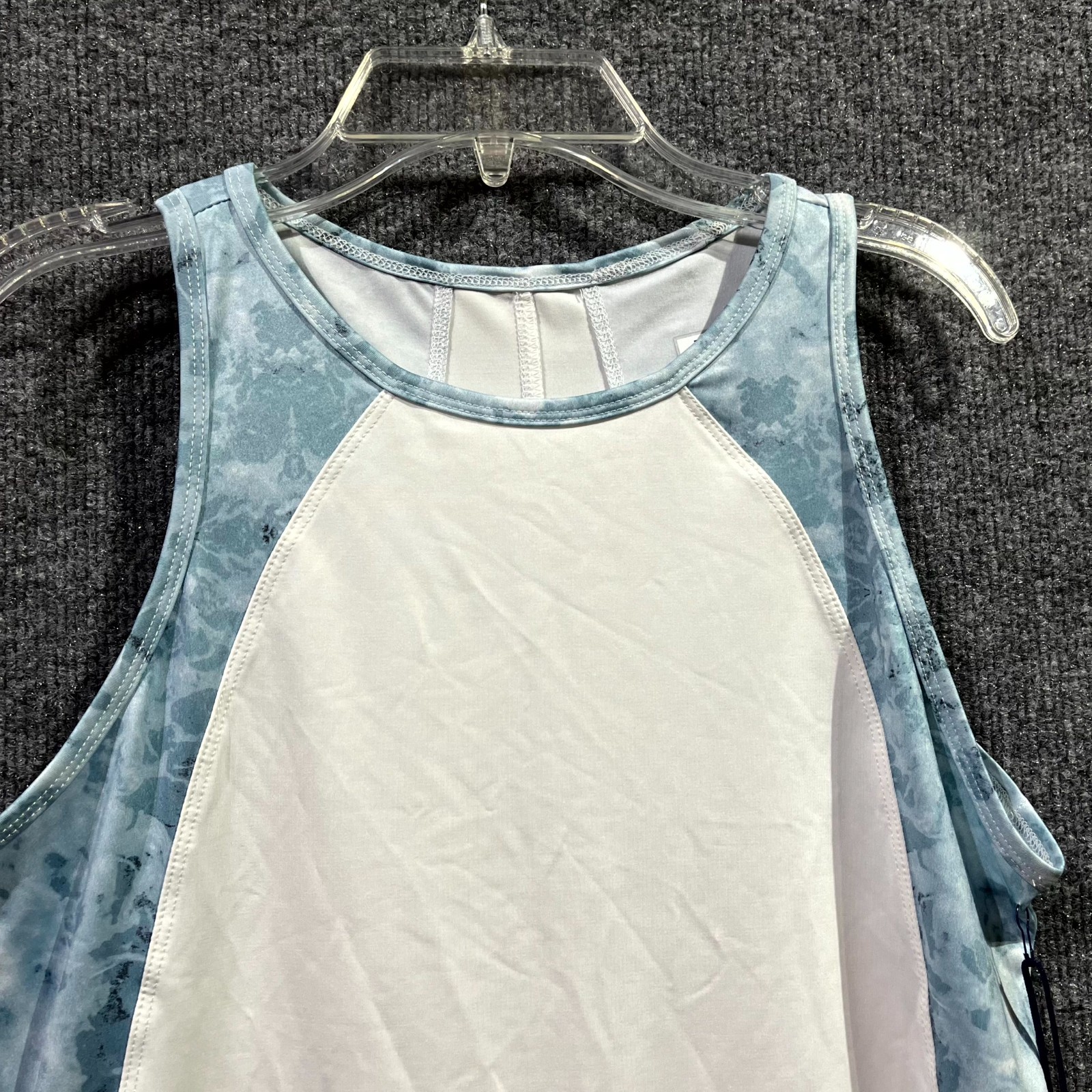 Fila Essentials Full Coverage Tank Top Women Small White Moisture Wicking Tennis