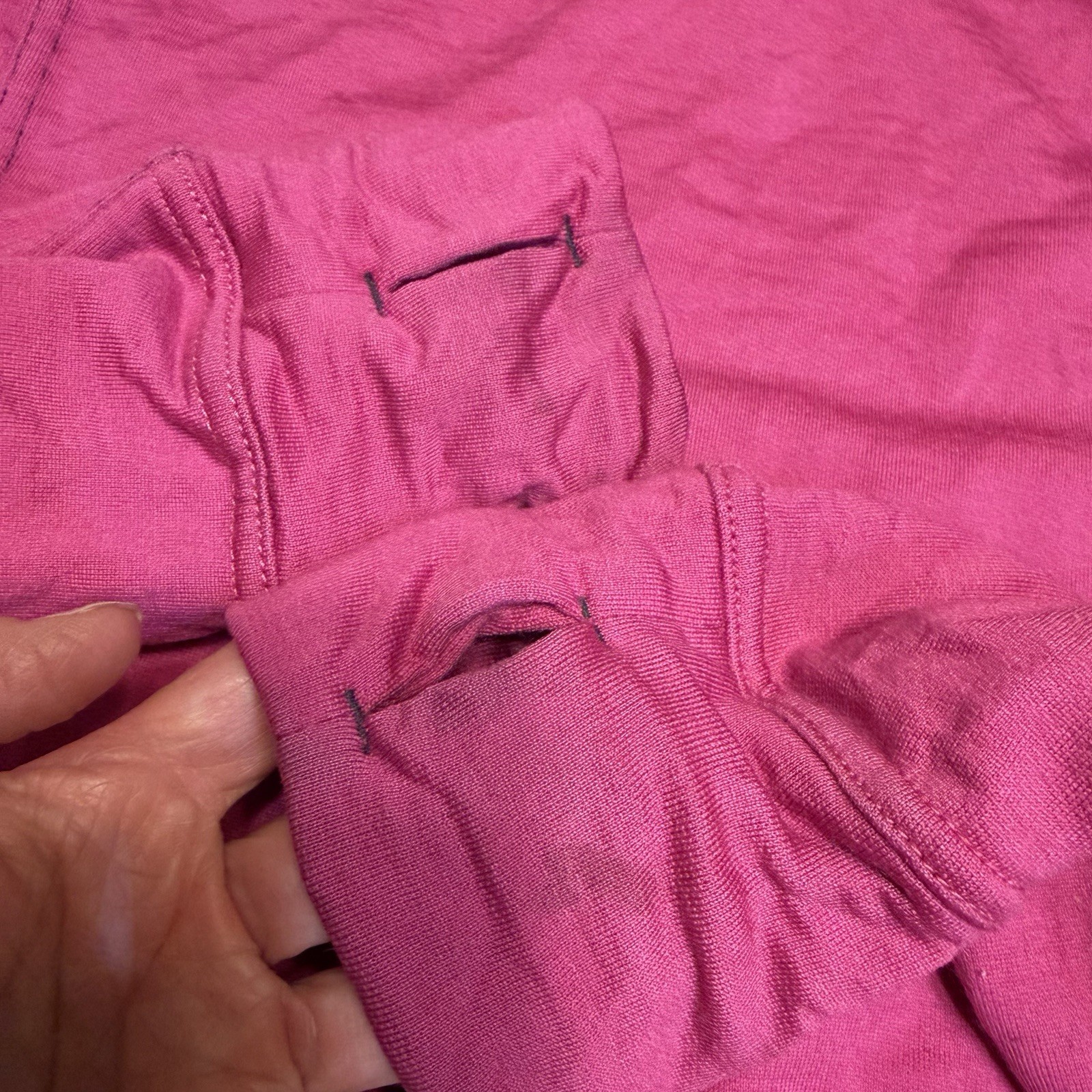 Smartwool 1/4 Zip Base Layer Womens Medium Pink Merino Wool Thermal Outdoors