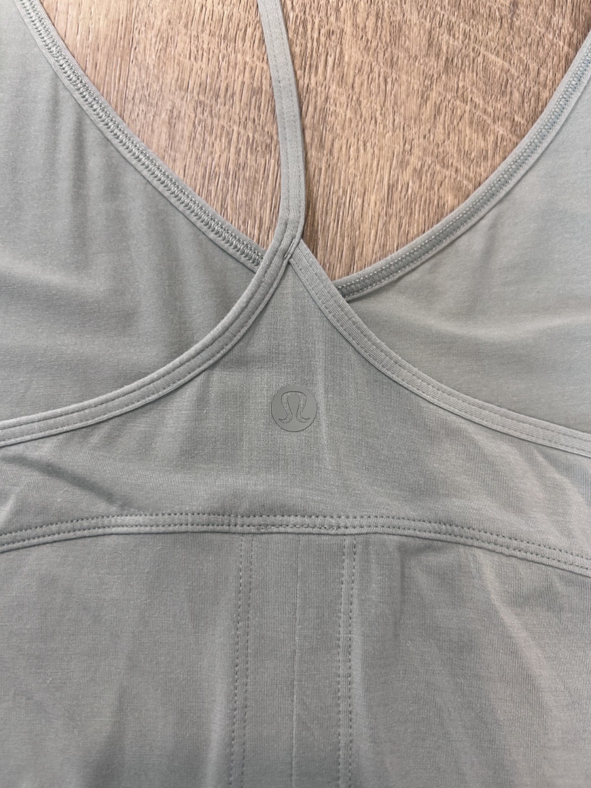 Lululemon Modal Silk Blend Tank Top ~ Sz 6 ~ Blue~ Yoga