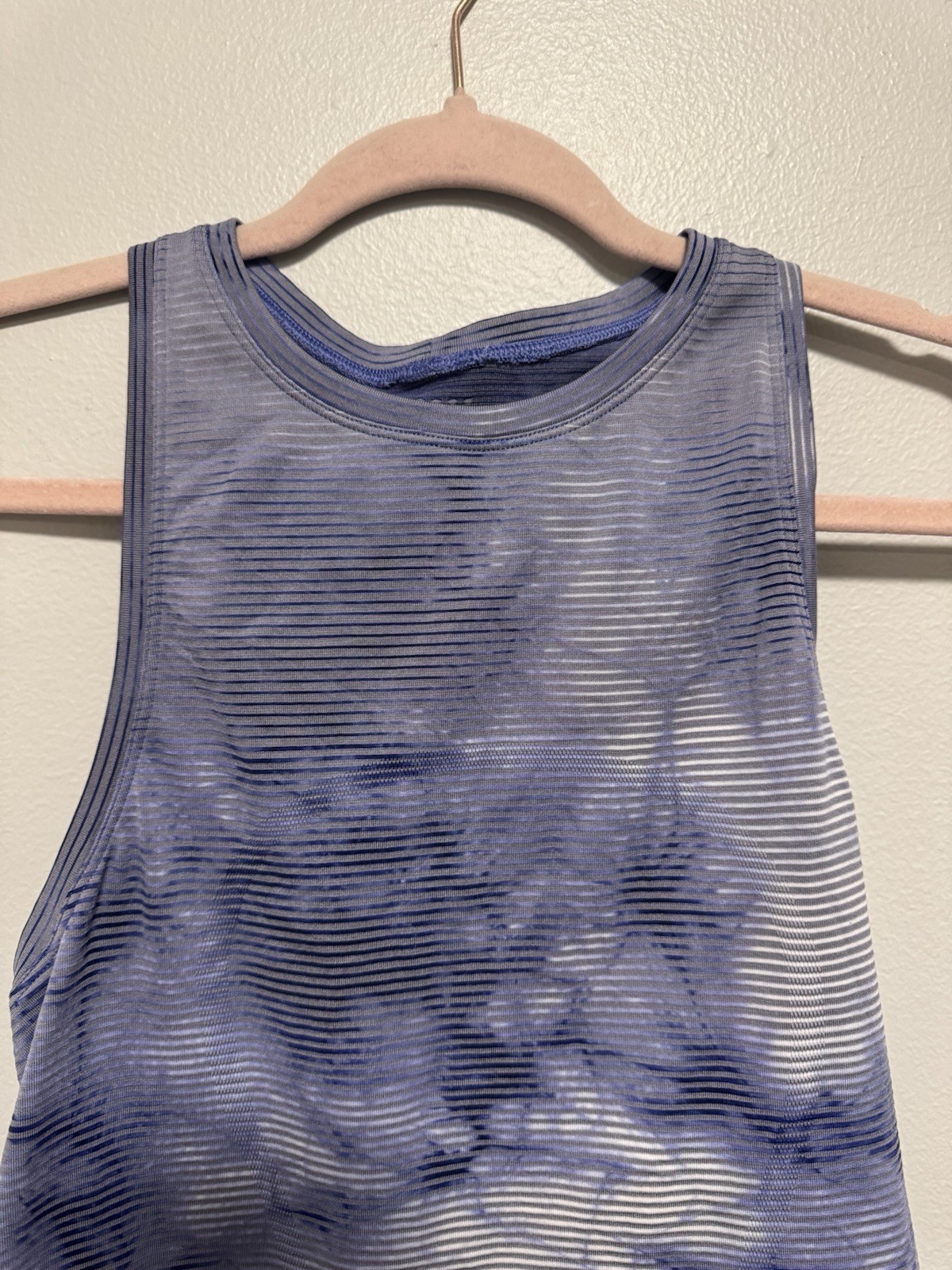 Women’s Lululemon Swiftly Tech Tank Shibori Stripe Midnight Orchid Tie Dye Tank