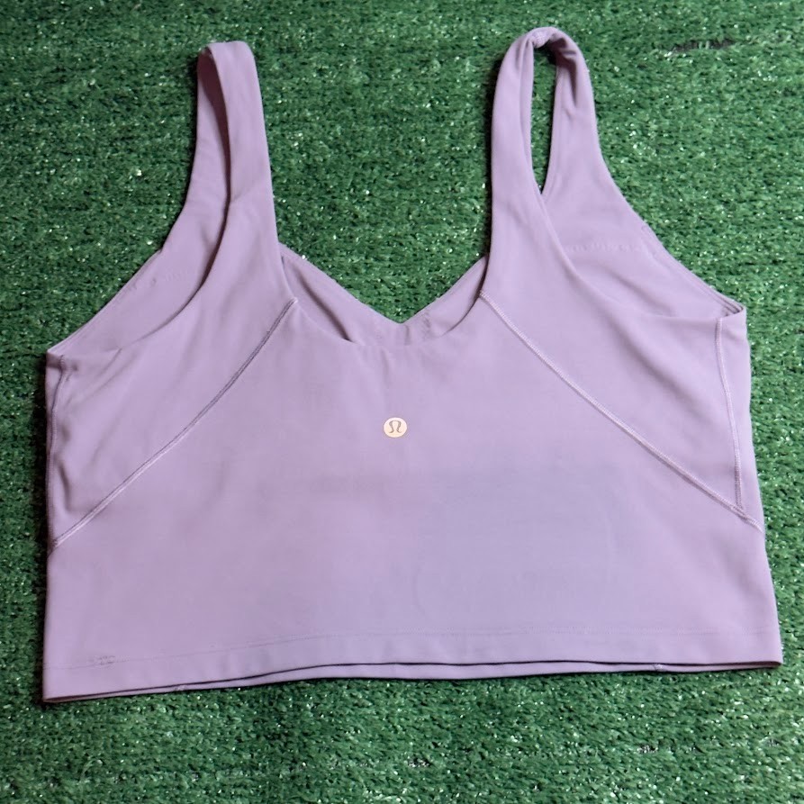 Lululemon Align Tank Top–Light Support, A/B Cup Size 12, Color Pink and Purple