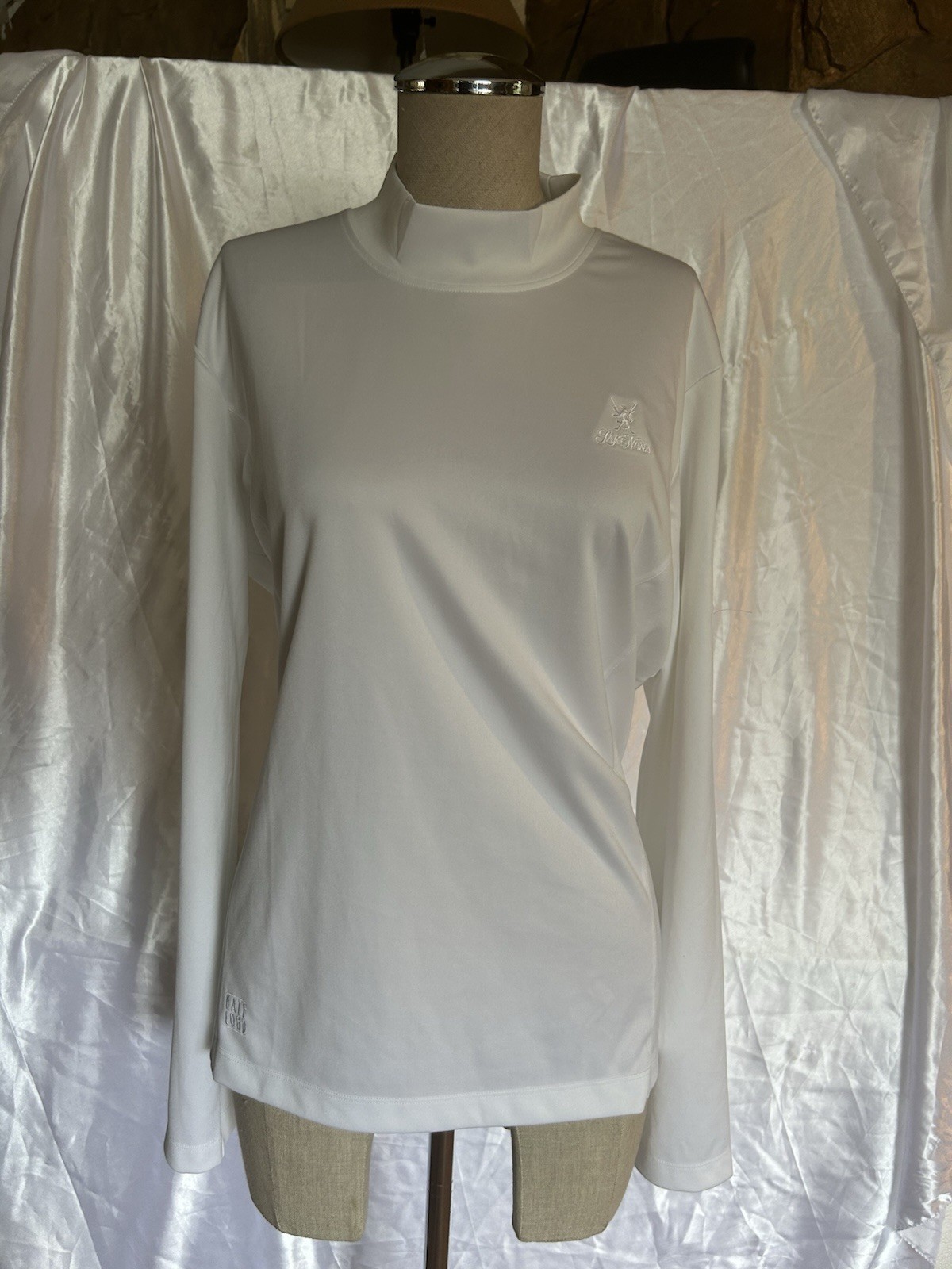 Kate Lord Performance Over Shirt Size XL White Lake Nona Golf Shirt Jacket
