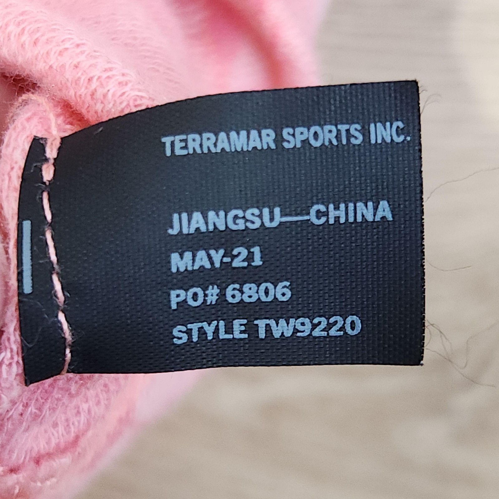 Terramar Climasense 2.0 Pullover Womens Medium Pink 1/4 Zip Floral Baselayer