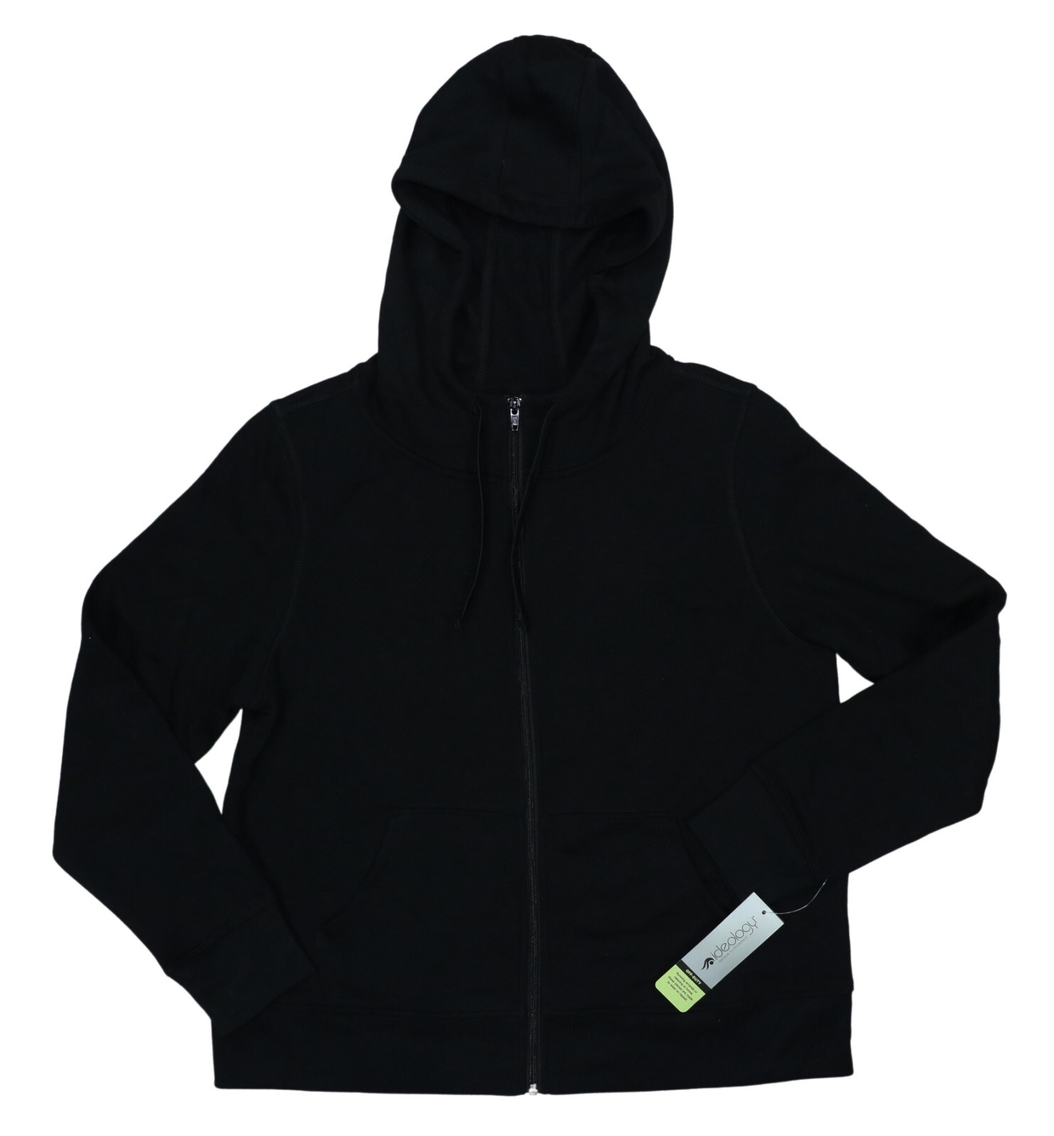 Ideology Full Zip Hooded Fleece Solid Color Women’s Jacket NWT