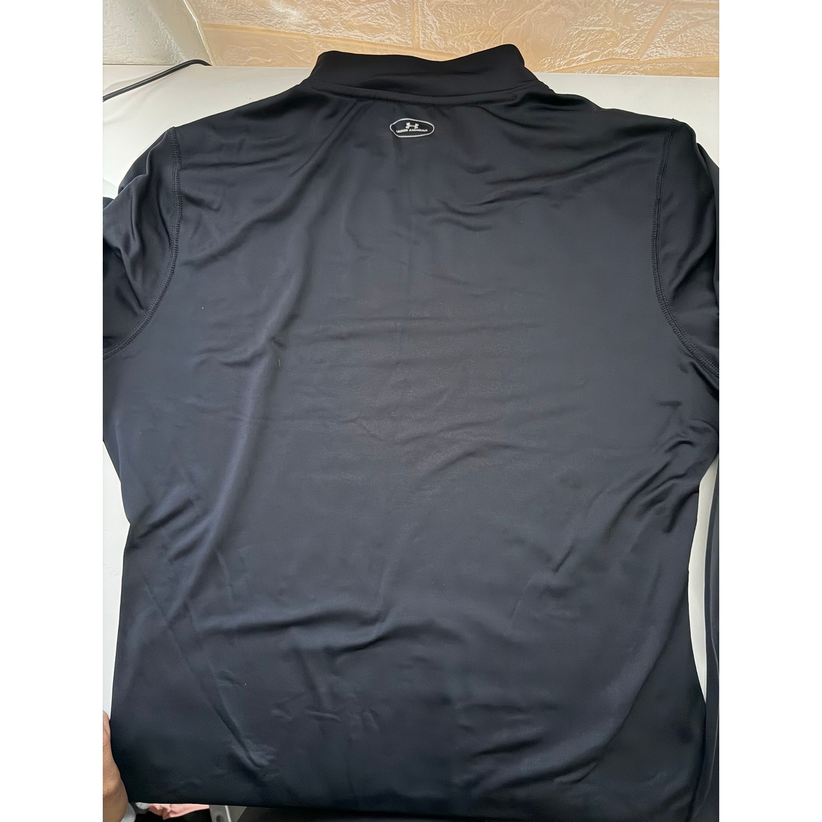 Under Armour ColdGear Mock Neck Compression Shirt – Women’s XL – Black