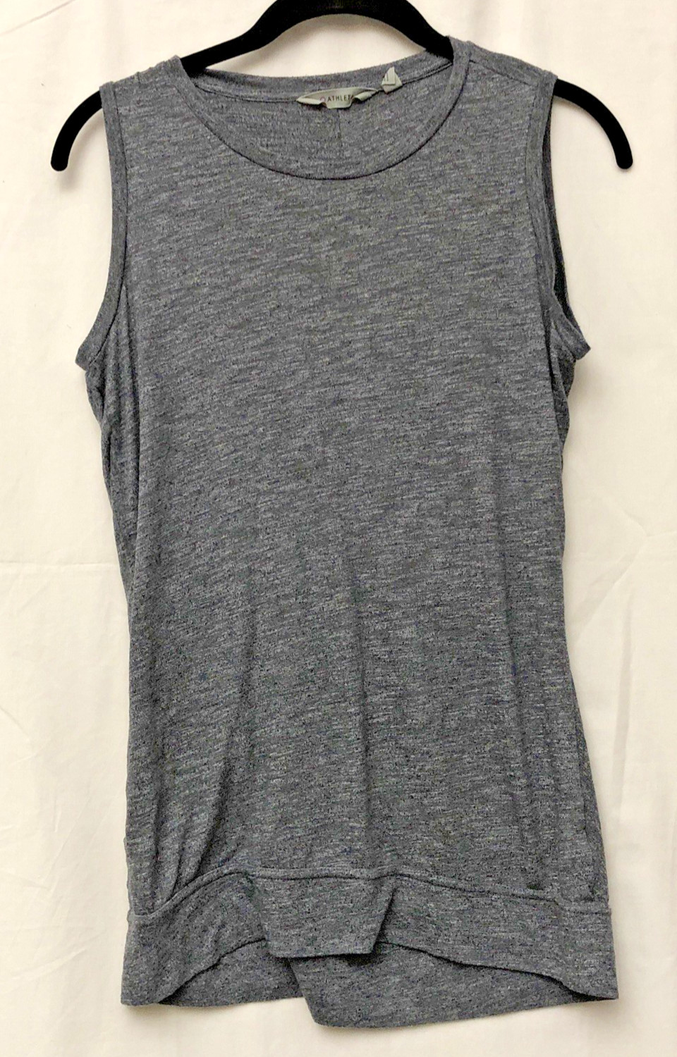 Athleta With Ease Women’s Gray Open Back Tank Activewear Athleisure Gym – Sz XS