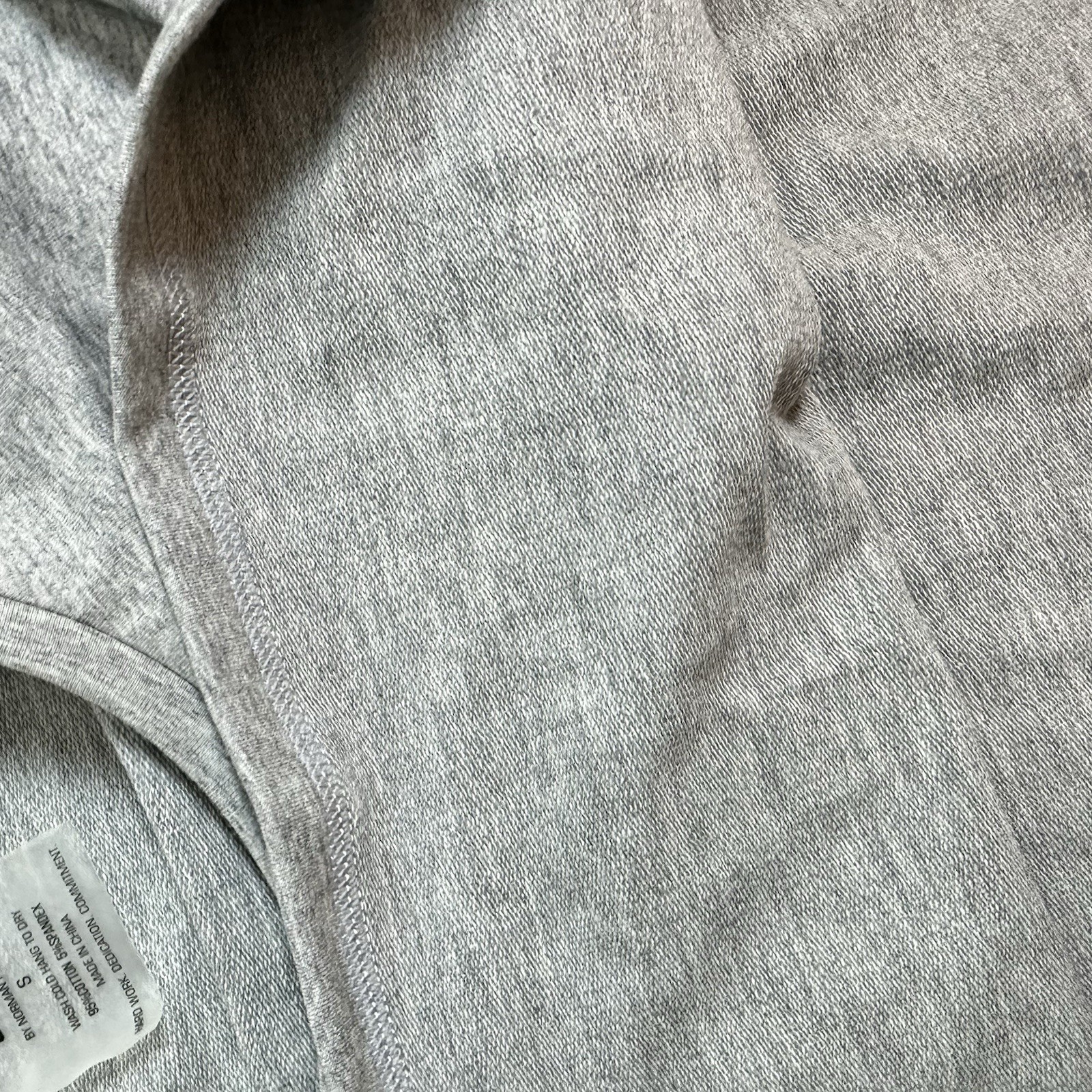 Understand The Grind Cropped Terry Workout Cover Up Top Gray Norman Powell S