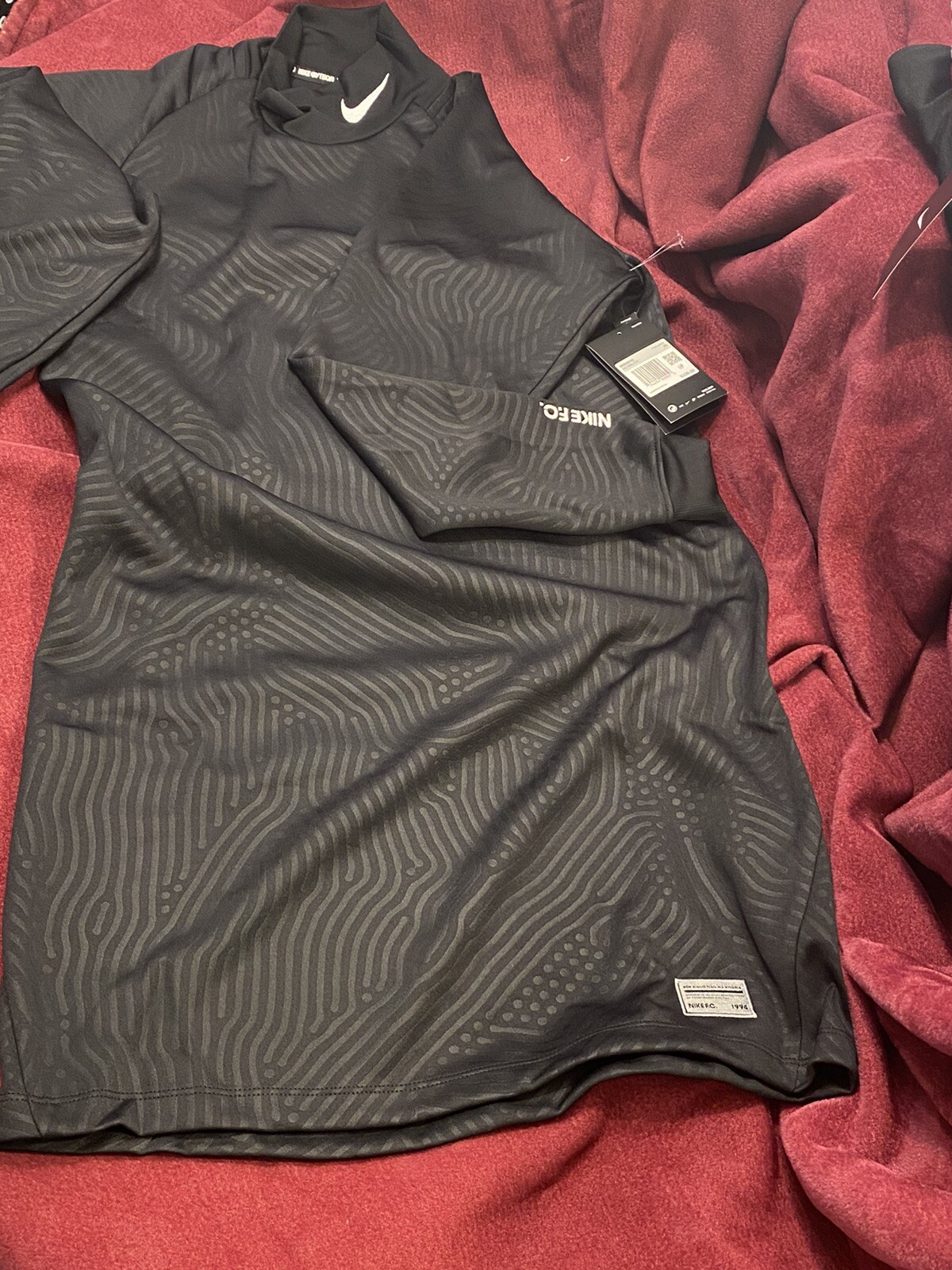 Women’s Nike FC Soccer Dress Black Size Xs CK7836-010 NWT $100