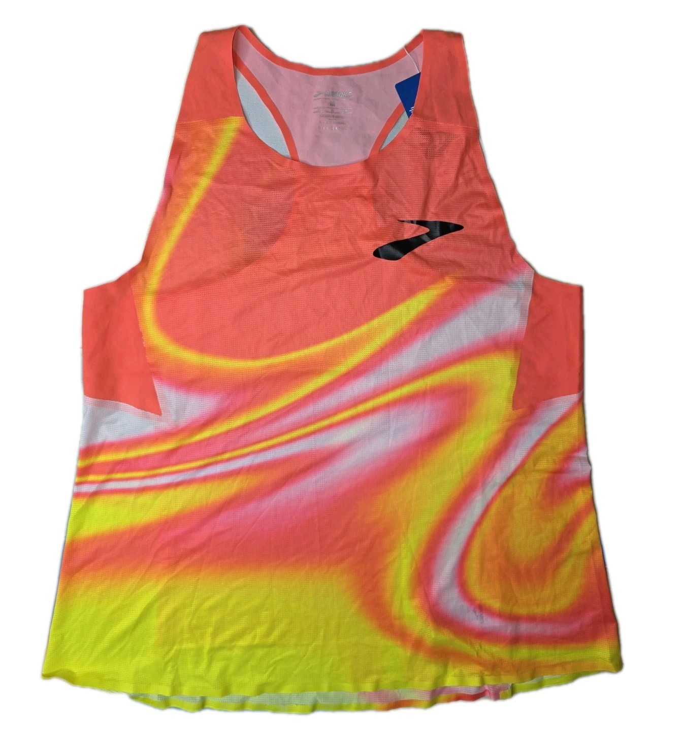Brooks Womens M Elite Singlet Track Tank Top Shirt A Must Have Buy It SHIPSFAST