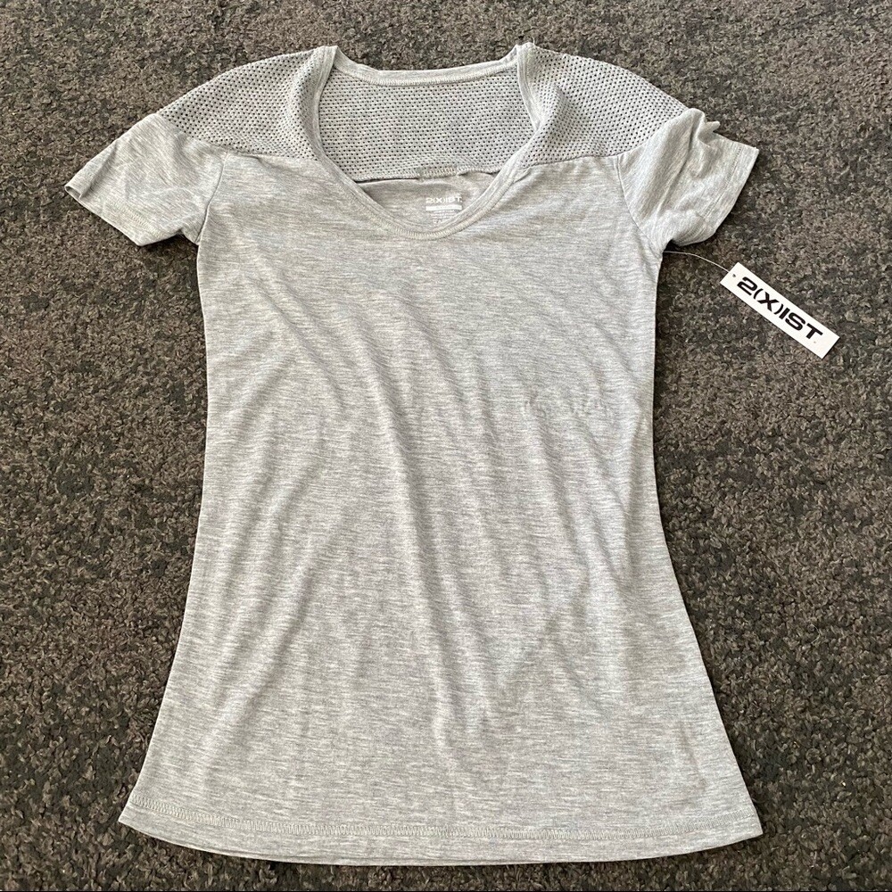 2(X)IST Mesh Shoulder Jersey Active top, size s new July Sale