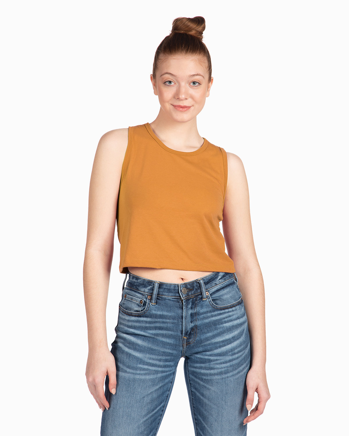 5 Pack Of Next Level Apparel Ladies Festival Cropped Tank – 5083