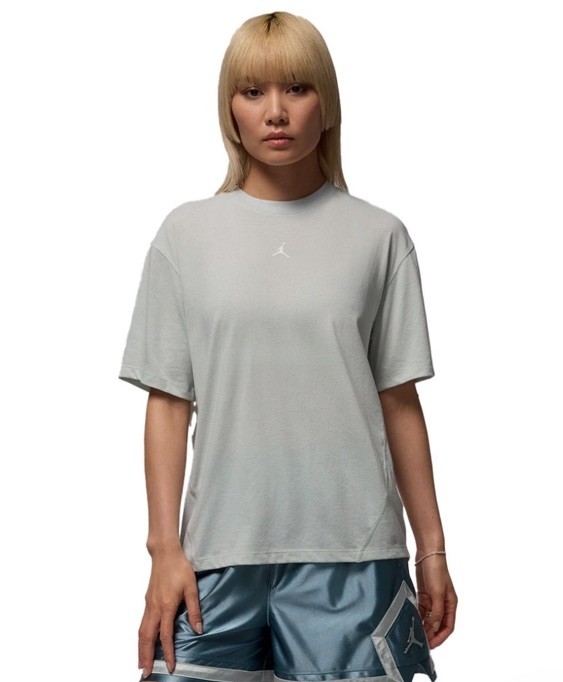 Jordan Sport Diamond Jersey Shirt Top Light Silver FN5116-034 Women’s XL NWT