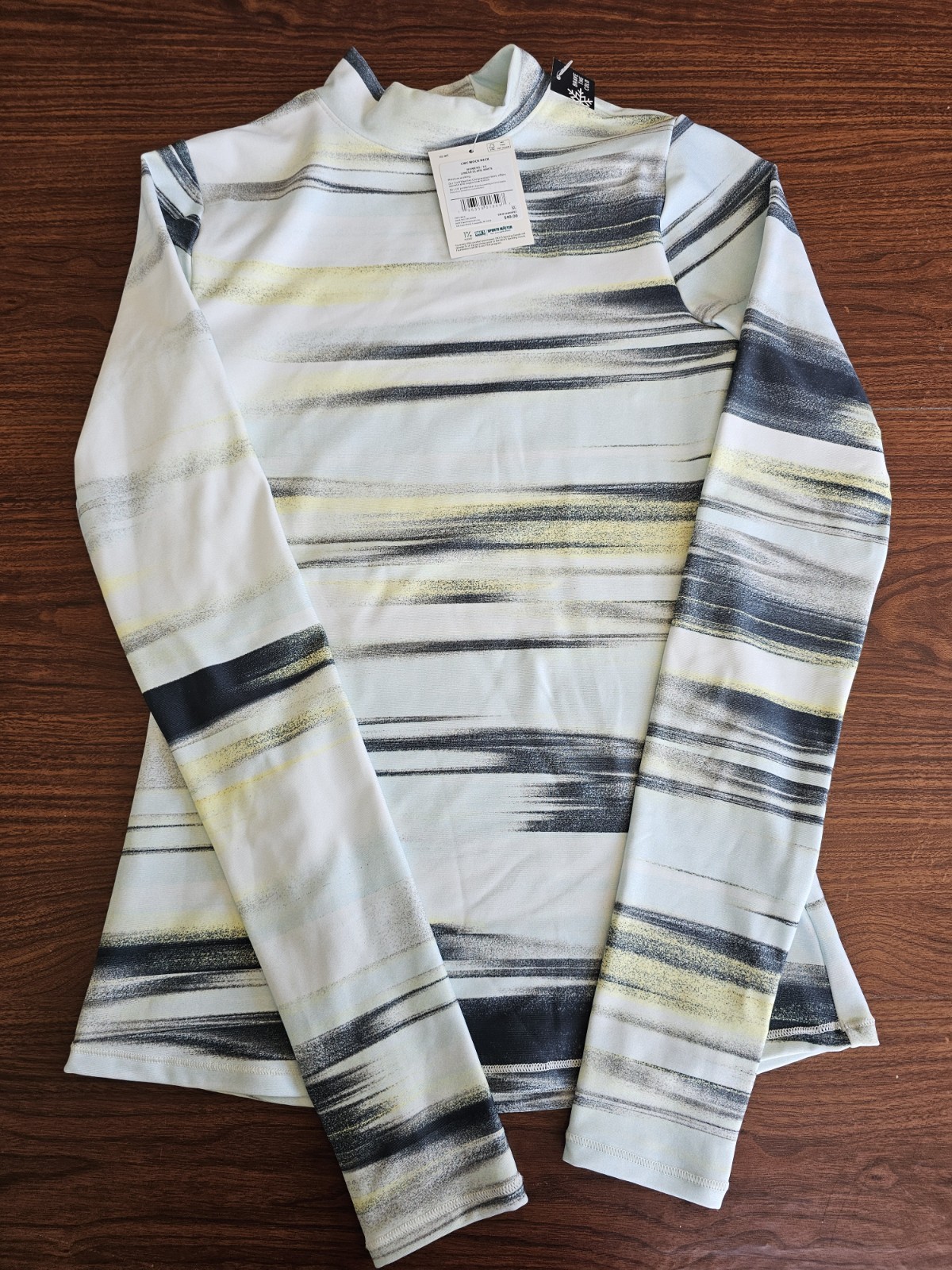 Women’s Size XS DSG Cold Weather Compression Mock Neck Shirt-NWT