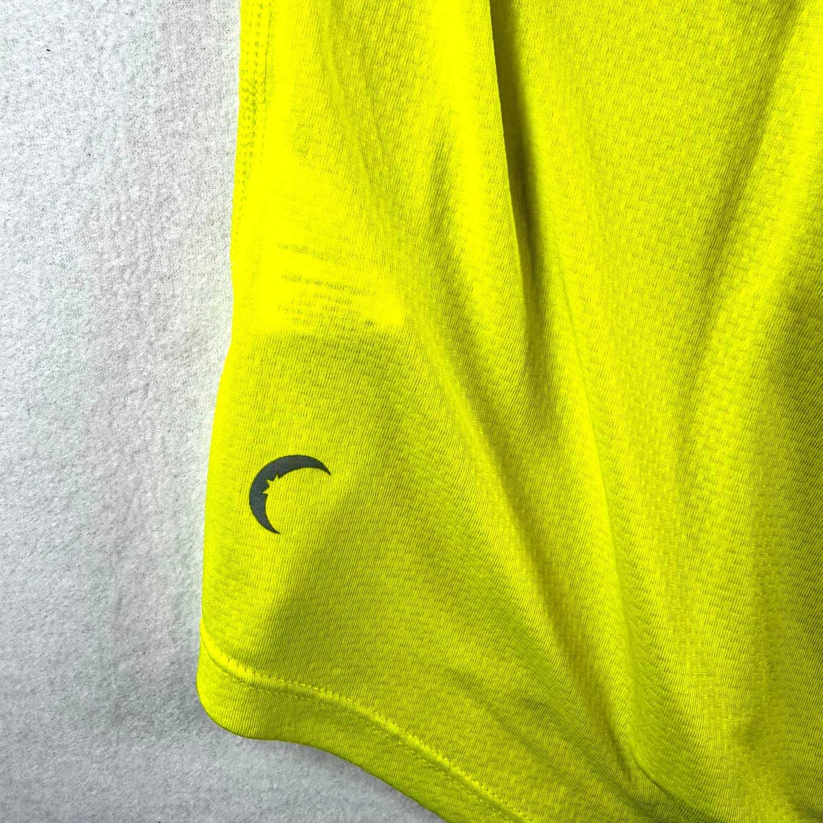 ZYIA Active Neon Lime Vented Open Back Athletic Tank Top