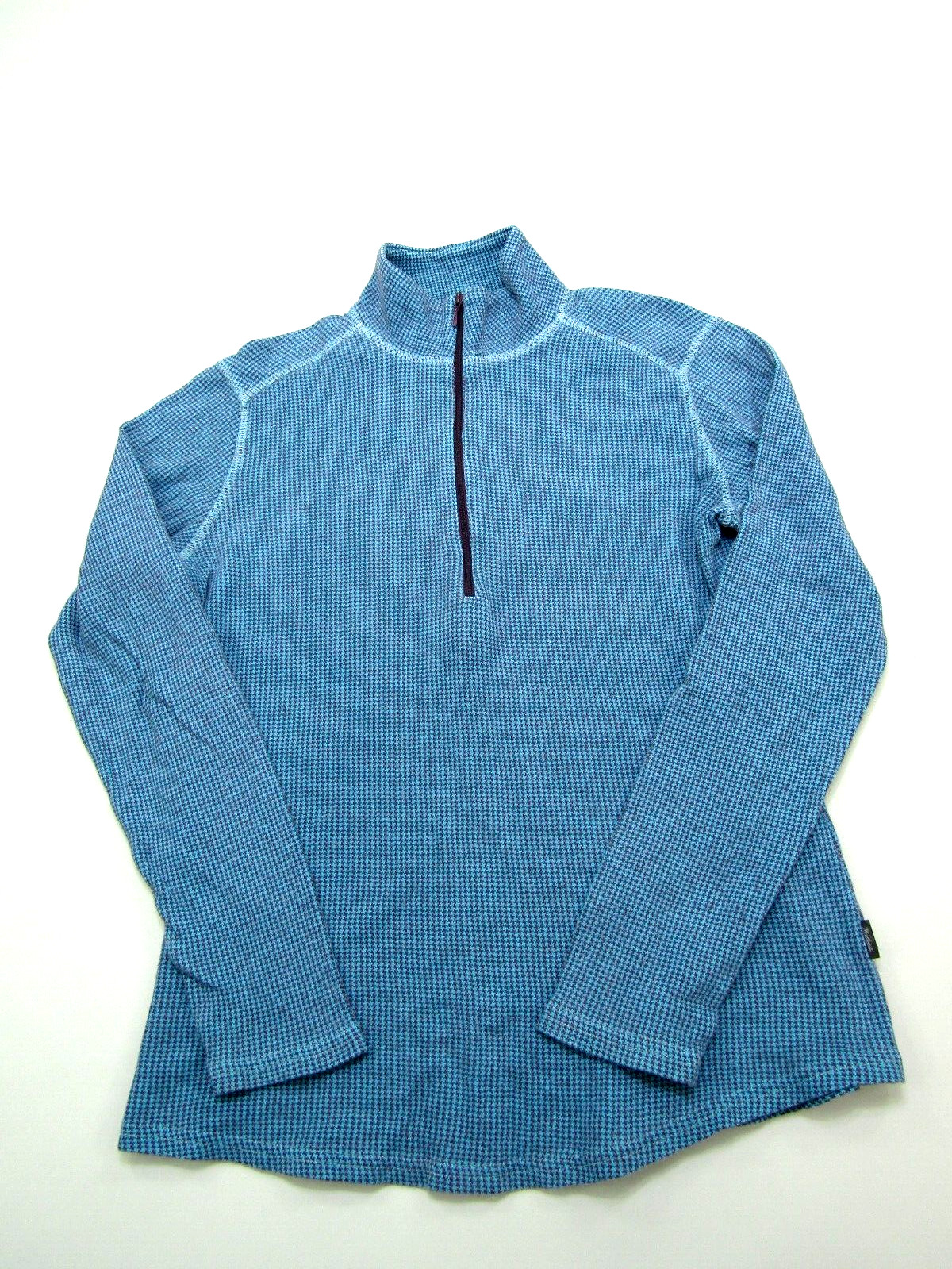 Woolrich 1/4 Zip Shirt Womens Small Multicolor Gorp Core Outdoors Hiking Camping