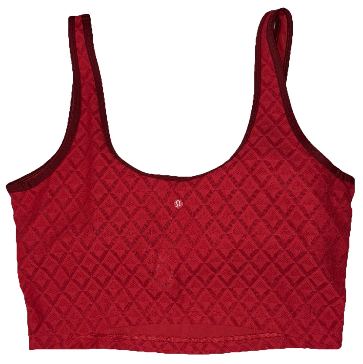 NWT🏓LULULEMON🏓X-LARGE🏓TEXTURED MESH TENNIS TANK🏓LULU RED/DARK SPORT RED🏓$68