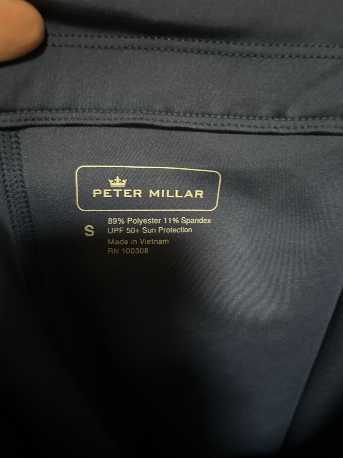 Peter Millar Crown Sport Perth Pullover & Skirt Women’s Sz S Dominos Navy