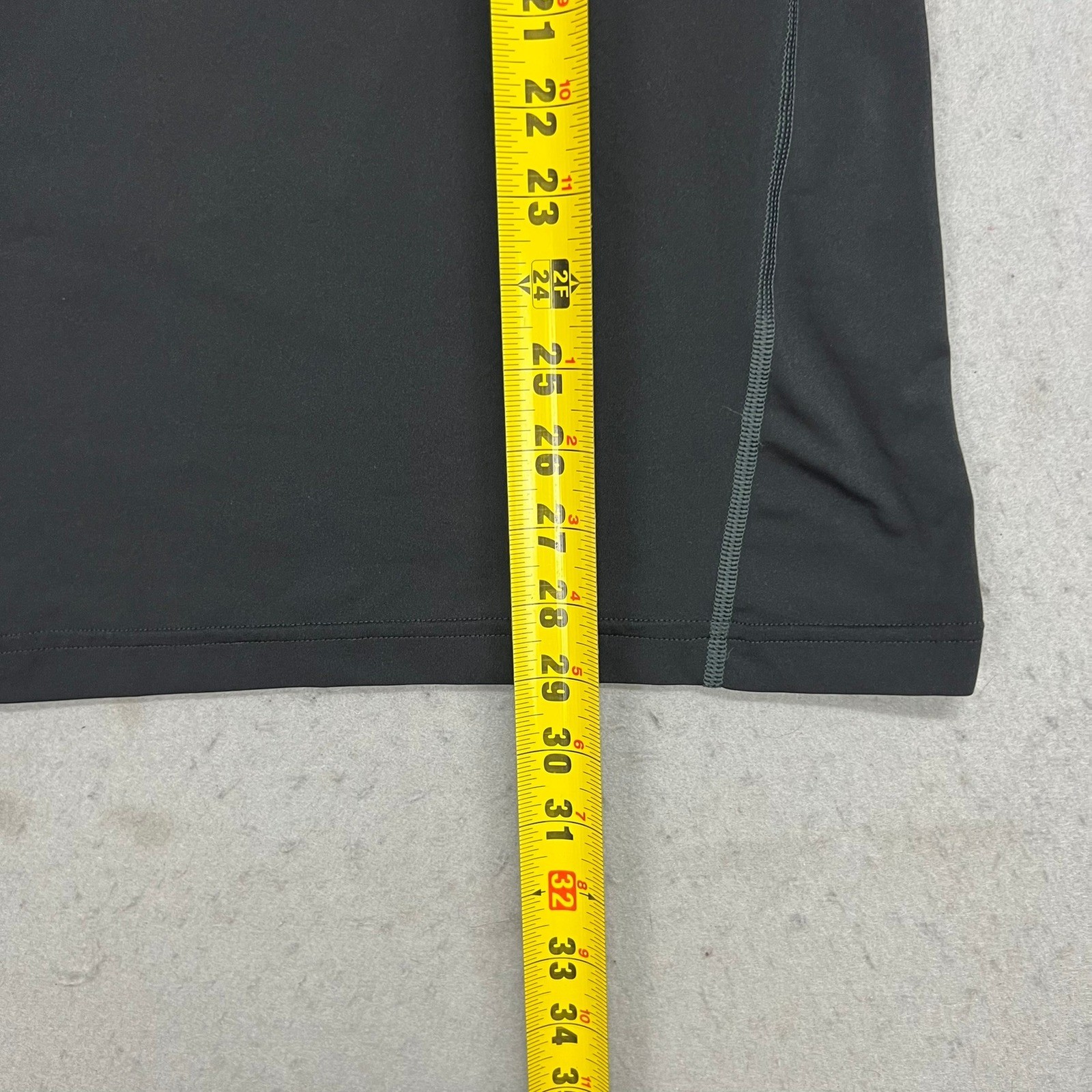 Nike Pro Combat Dri-FIT Compression Shirt Black Long Sleeve Training Top XL