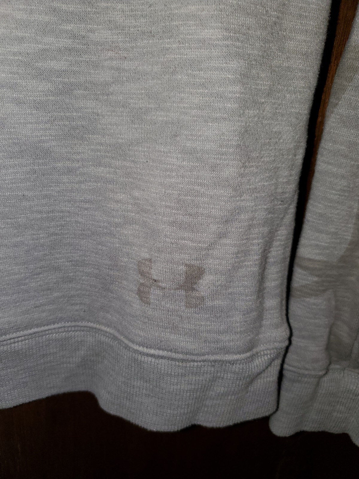 Under Armour All Season Gear Gray Pullover Top Sz Xs