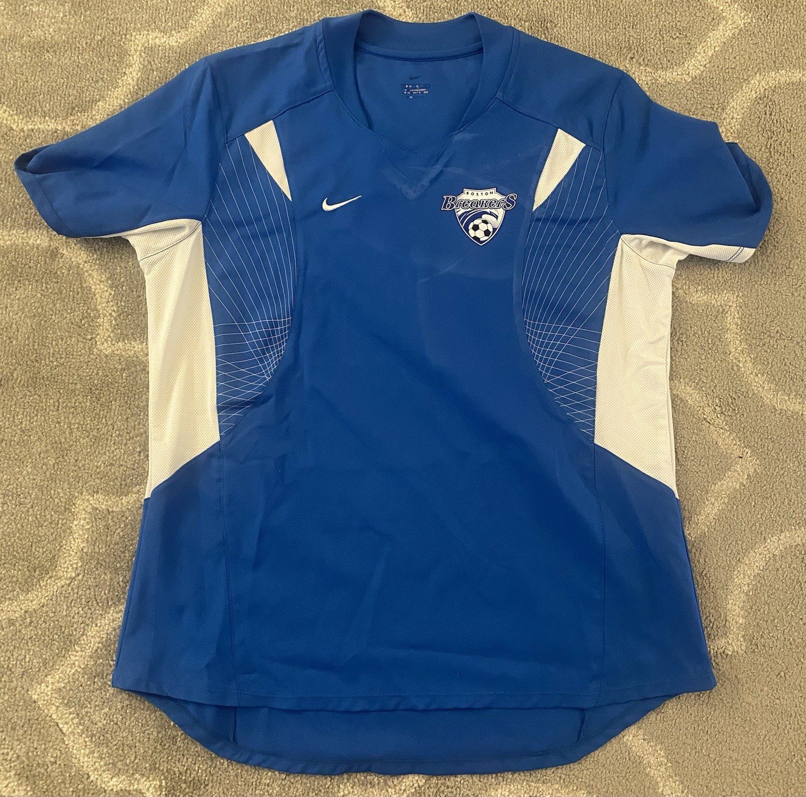 Legacy FC BOSTON BREAKERS WPSL Nike Dry-Fit Short Sleeve Jersey Women XL Soccer