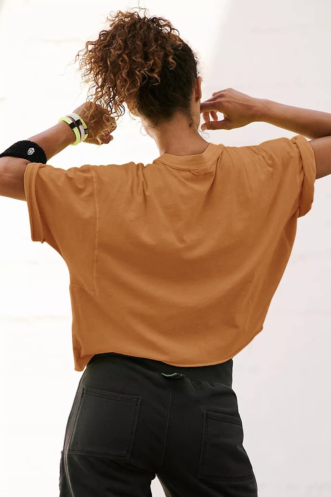 Oversized Workout T Shirts for Camel