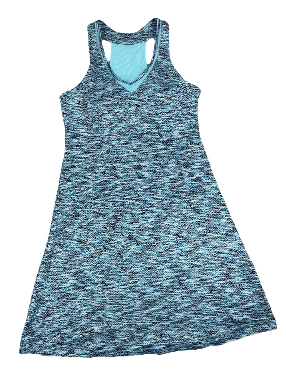 MPG Dress Womens Medium Blue Athletic Sport Gym Racerback Tennis Golf Outdoor