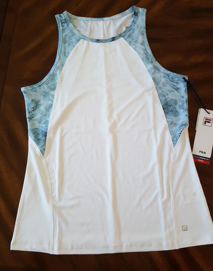 Fila Women’s Essentials Full Coverage Tennis top Tank TW016437 109 White