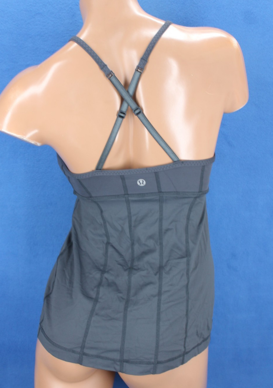 Lululemon Cross Bust Wireless Unlined Sport Built in Bra Top Size 6 #H9049