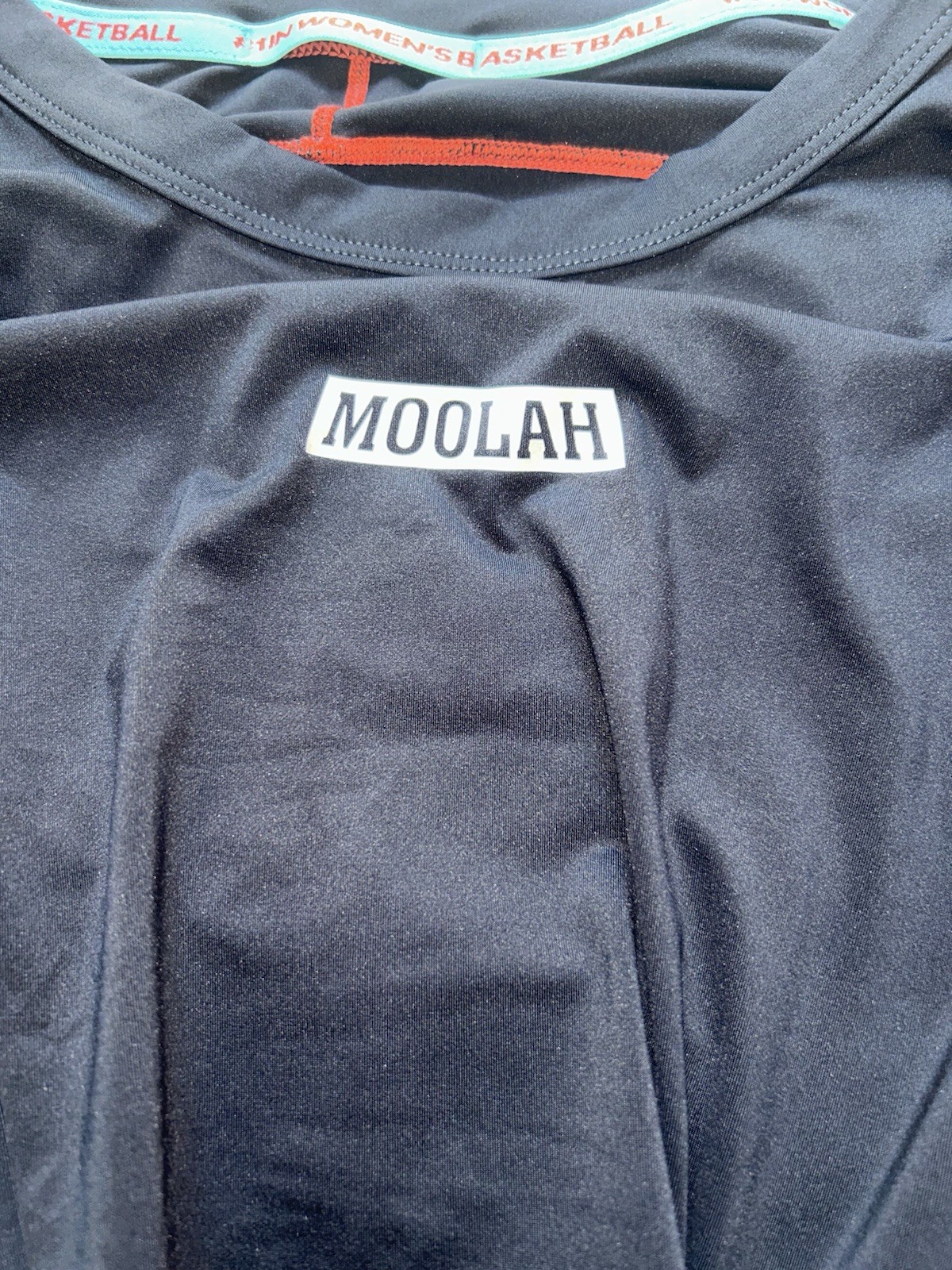 NWT Womens Moolah Active Padded compression Top Black 2XL