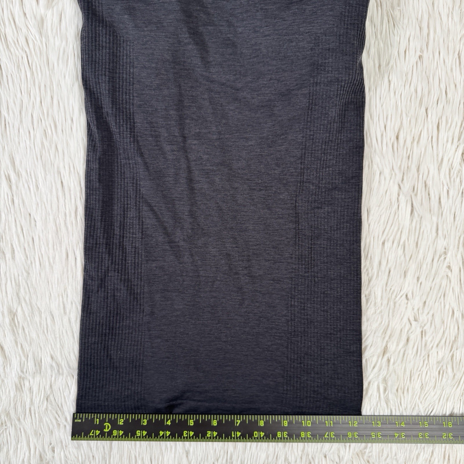 Lululemon Black Wide Strap Compression Performance Tank Top Women’s Size **6