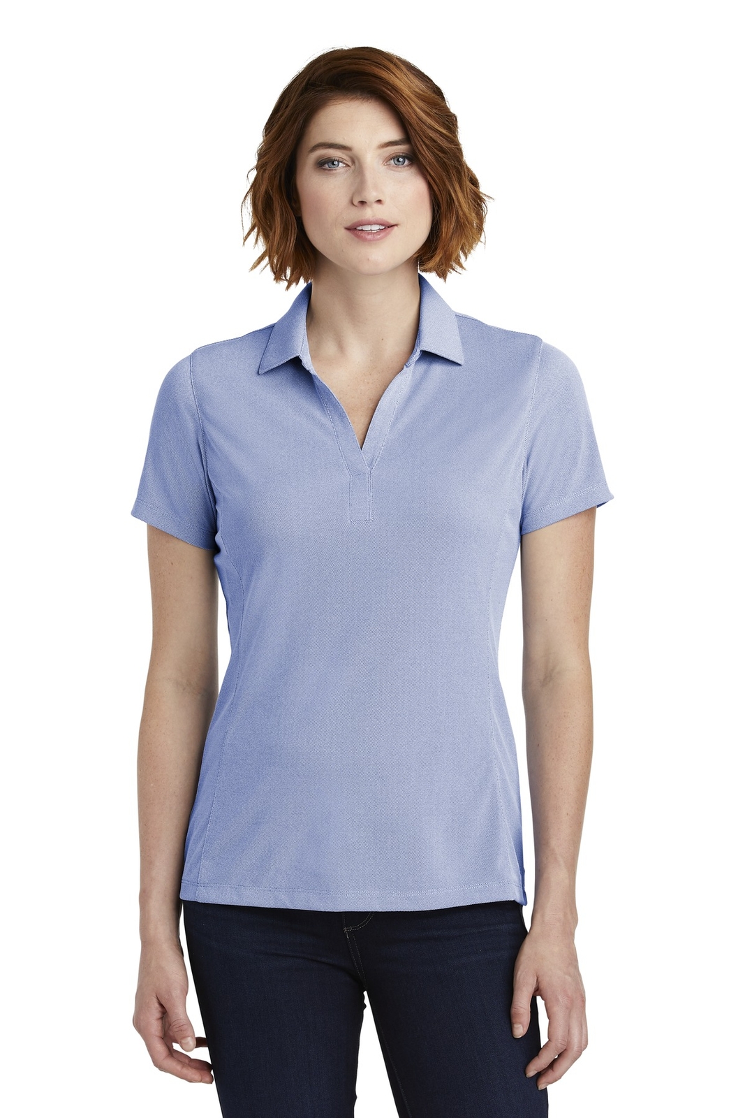 Port Authority Womens Short Sleeve PosiCharge Poly Oxford Pique Polo Shirt LK582