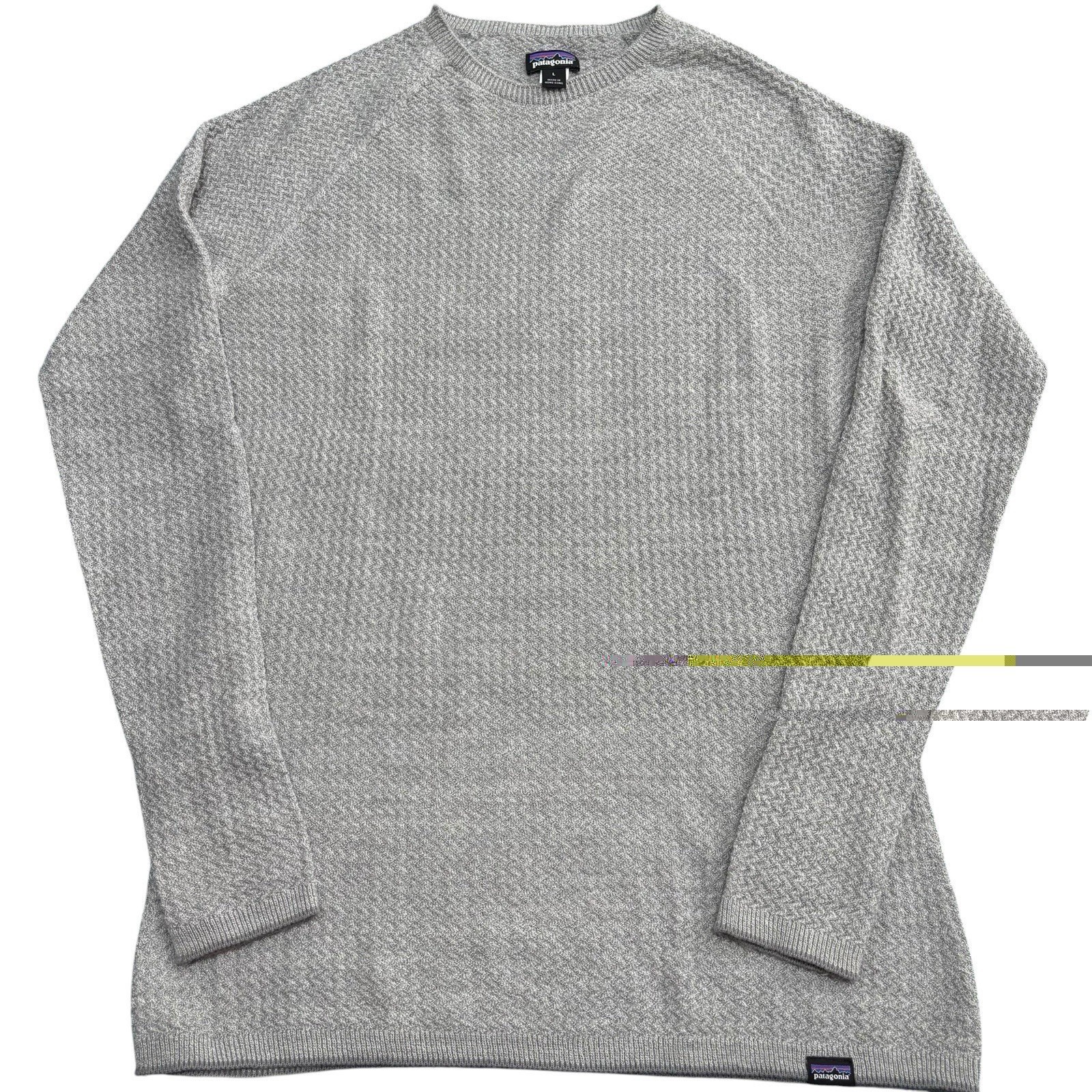 Patagonia Capilene Air Crew Base Layer Women’s Merino Wool Blend Gray Large