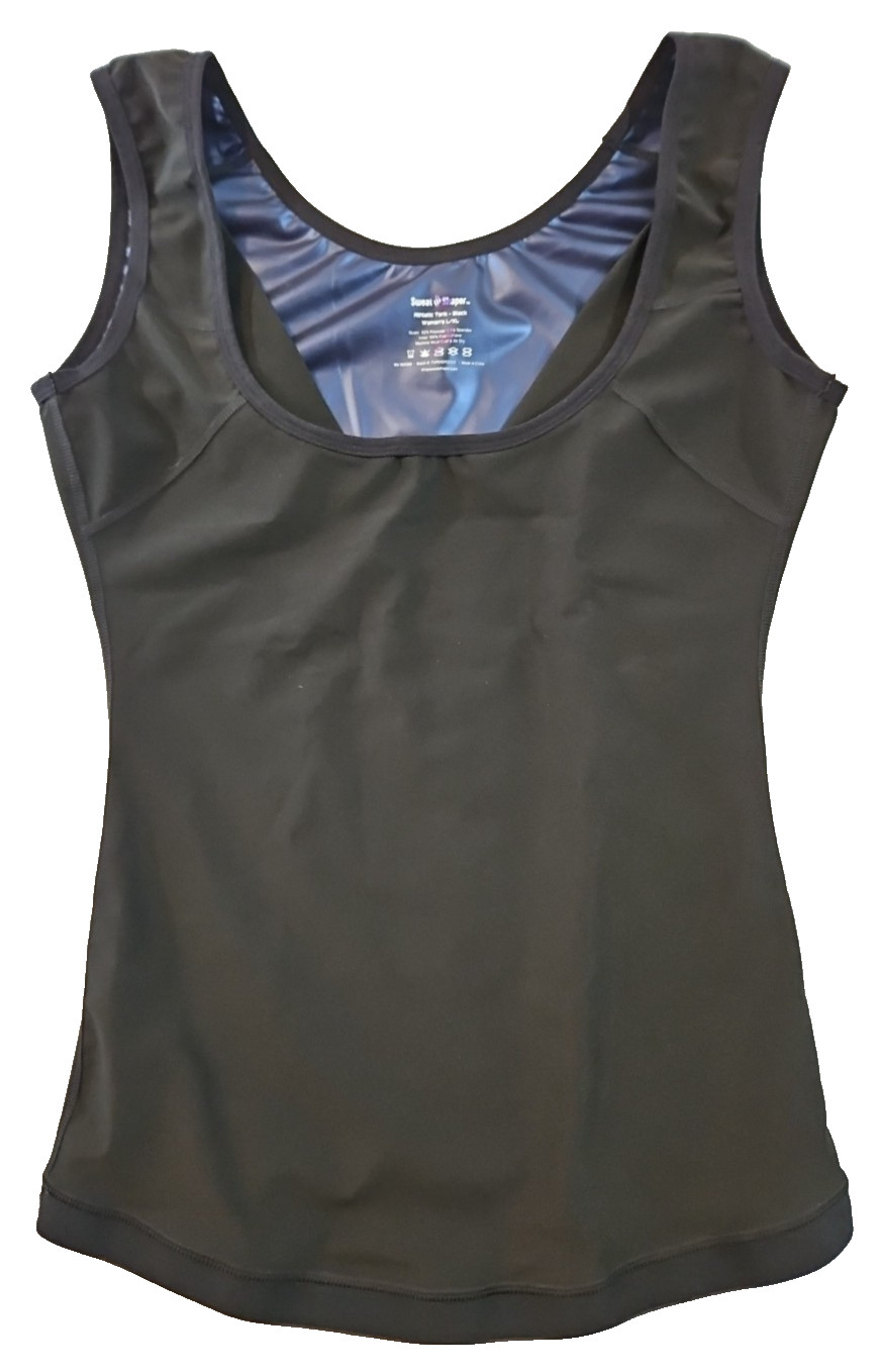WOMEN’S SWEAT SHAPER ATHLETIC TANK COMPRESSION WEAR SIZE L/XL