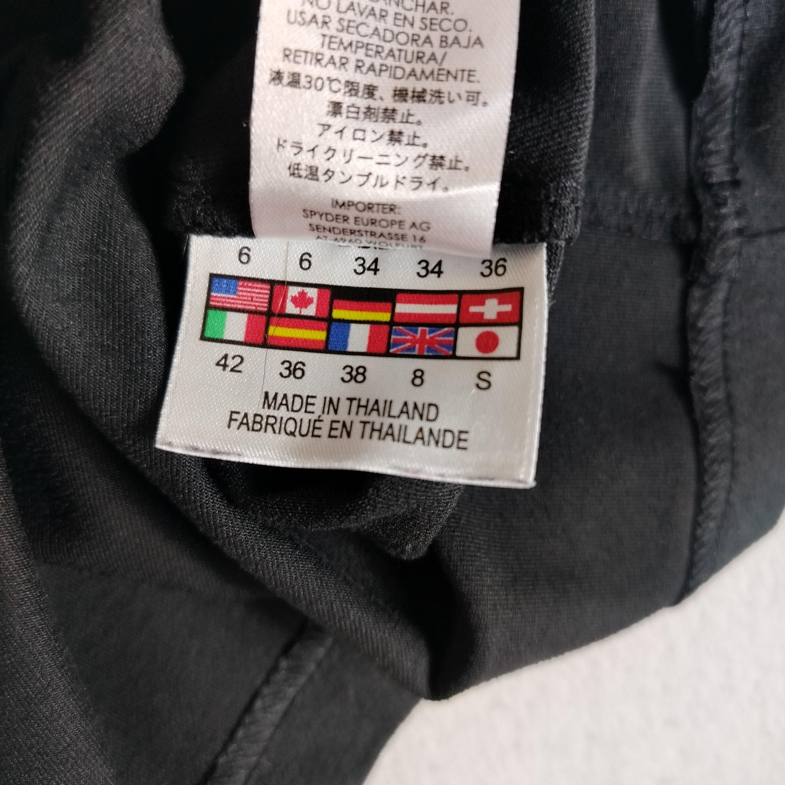 Spyder Pullover Women’s 6 Black Half Zip Performance Base Layer Top Ski