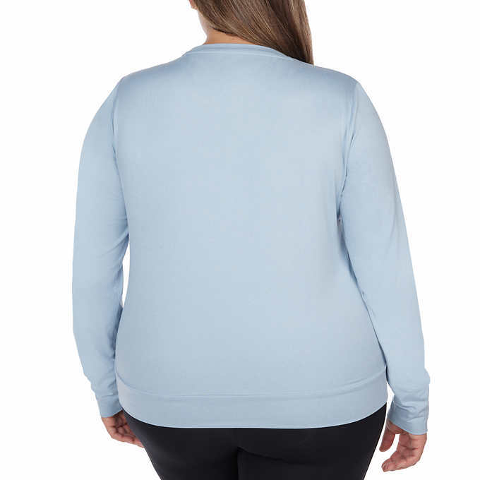 Lukka Lux Ladies Long Sleeve Active Top 2 Pack Relaxed Fit A12