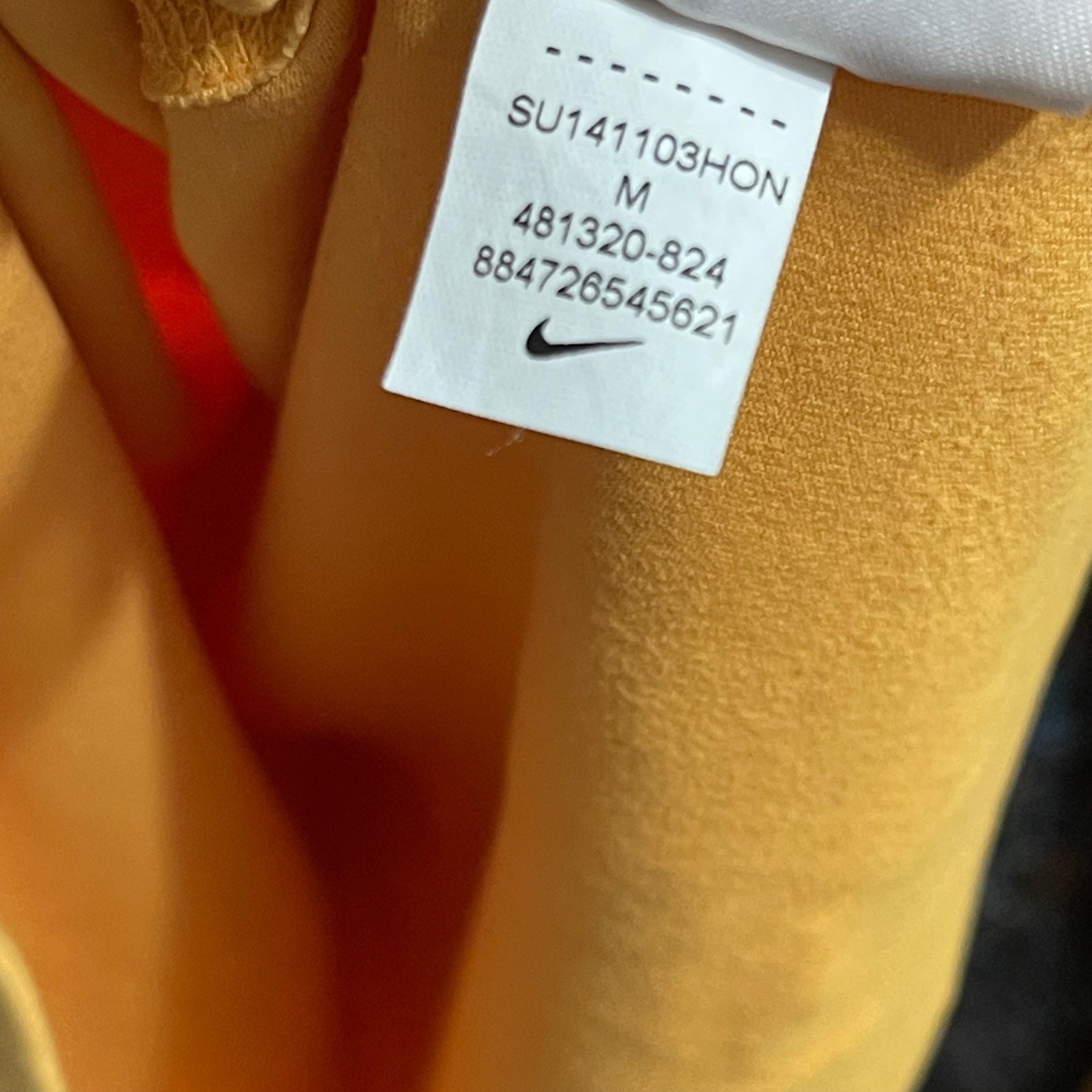 Nike Element 1/4 Zip Pullover Womens M Orange Dri-FIT Running Top Athleisure