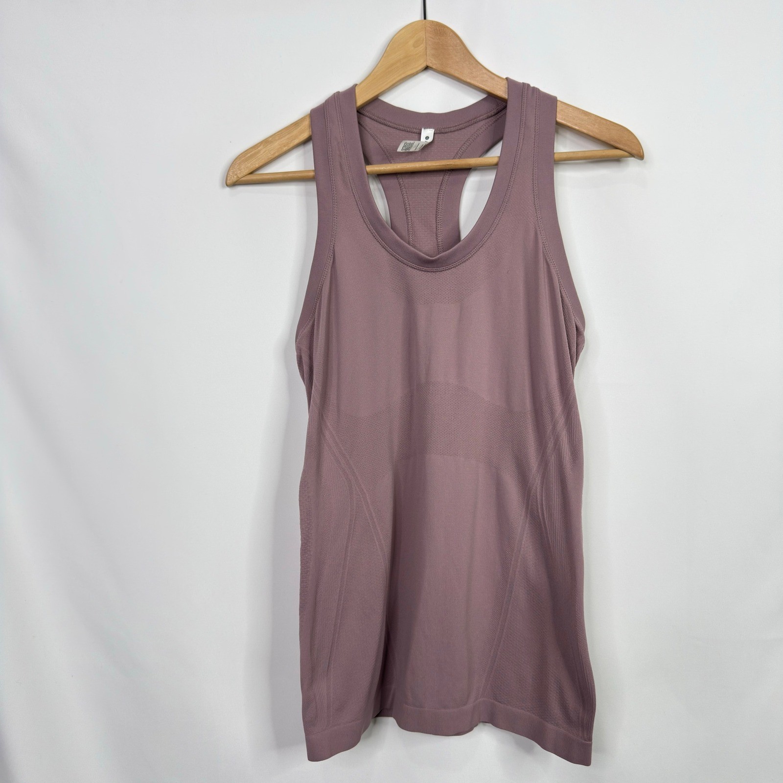 Athleta Powervita Tank Top Racerback Seamless Mesh Dusty Rose Size S