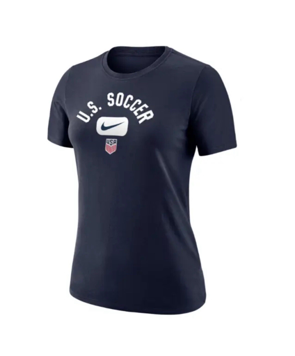 Nike T Shirt Womens Large Team USA Soccer USMNT Legend Tee Navy Blue – Size L