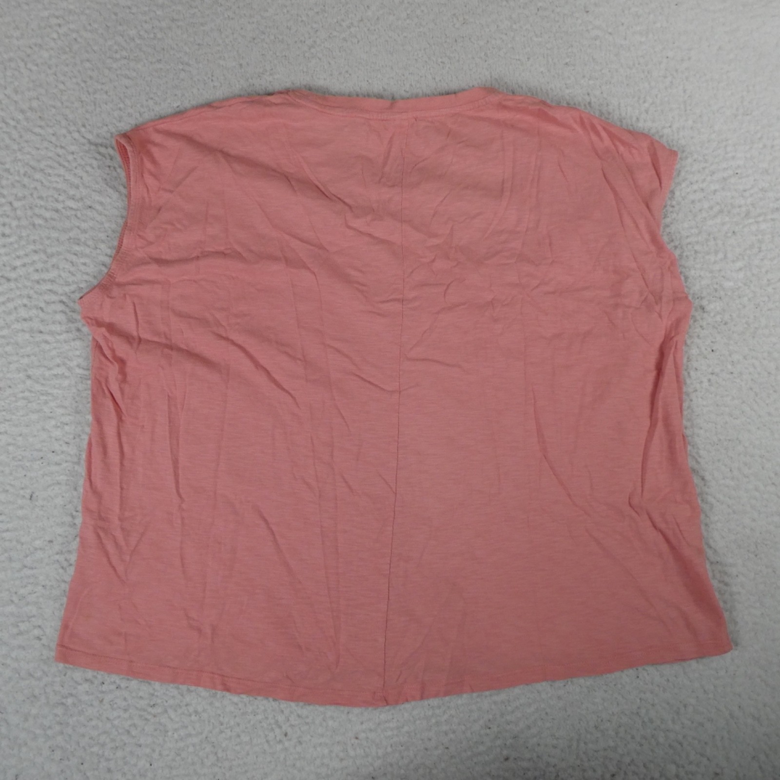 Athleisure at Fatface Activewear Top Women Size XS Pink Tank Top Cotton Blend