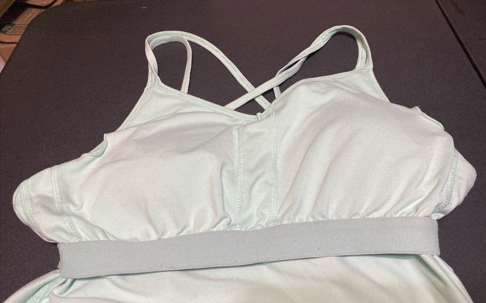MPG Spaghetti Strap Racerback Activewear Tank Women’s Mint Green